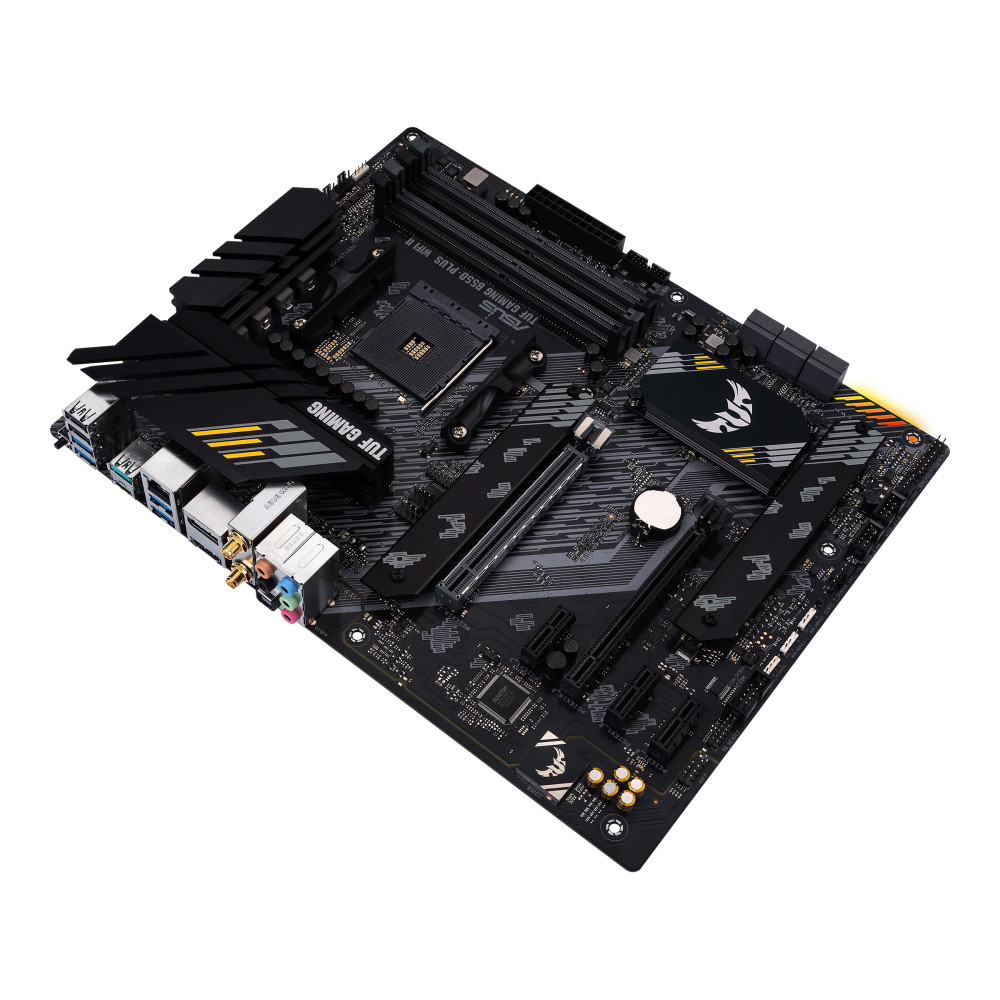 ASUS TUF GAMING B550-PLUS WIFI II - Carte-mère - ATX - Socket AM4 - AMD B550 Chipset - USB-C Gen2, USB 3.2 Gen 1, USB 3.2 Gen