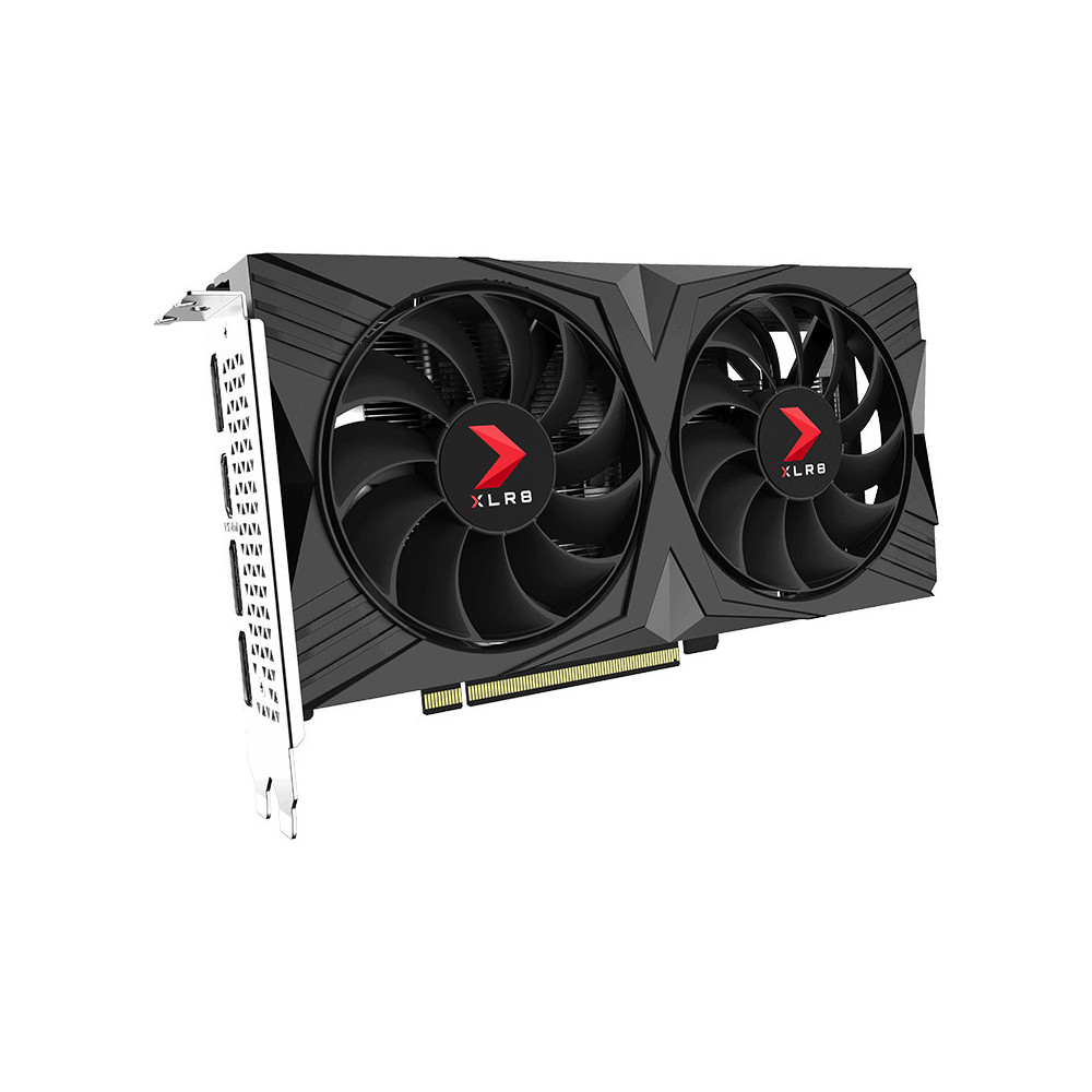 PNY GeForce RTX 4060 8GB VERTO Dual Fan  Carte graphique  GeForce RTX 4060  8 Go GDDR6  PCIe 40 x8  HDMI 3 x DisplayPort  bote