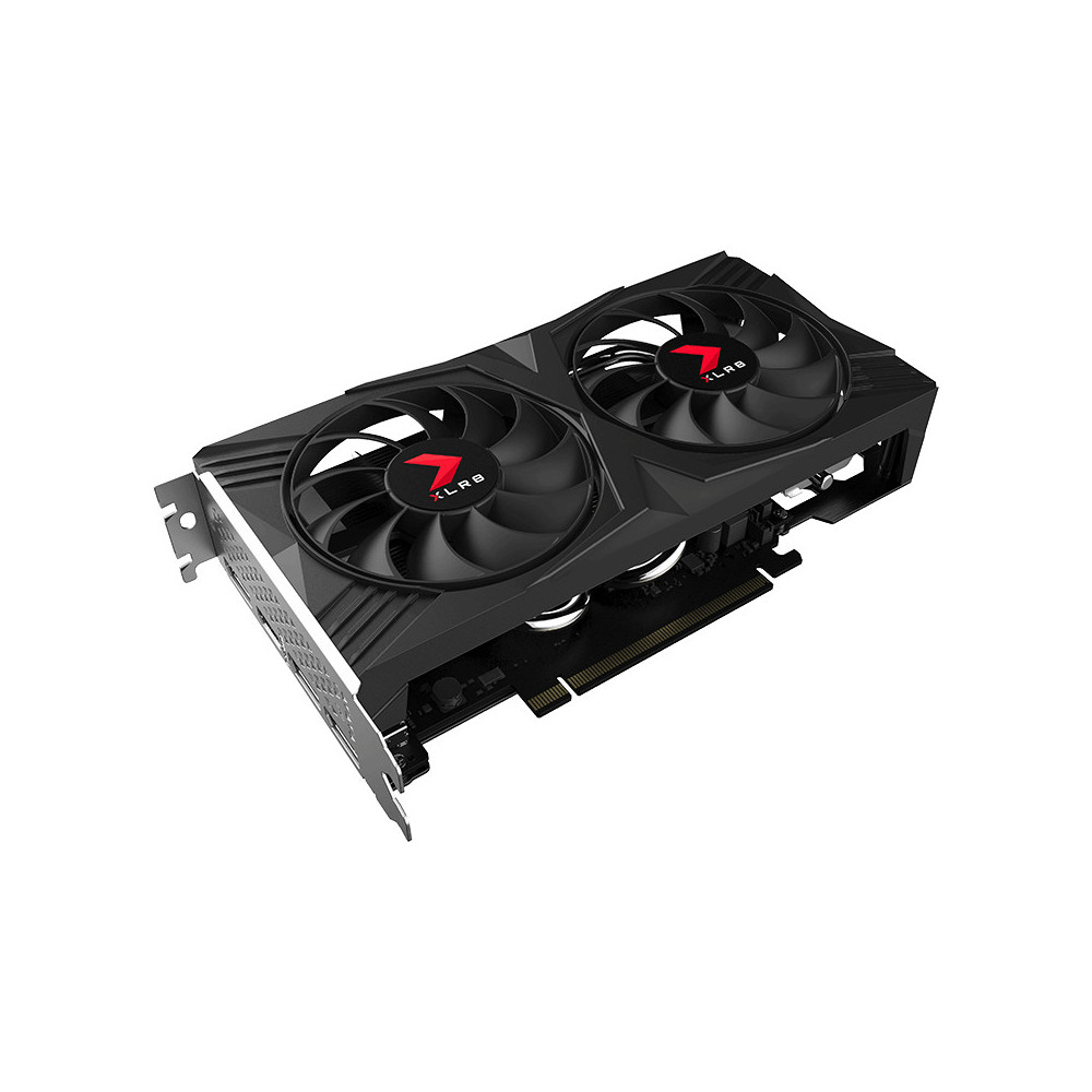 PNY GeForce RTX 4060 8GB VERTO Dual Fan  Carte graphique  GeForce RTX 4060  8 Go GDDR6  PCIe 40 x8  HDMI 3 x DisplayPort  bote