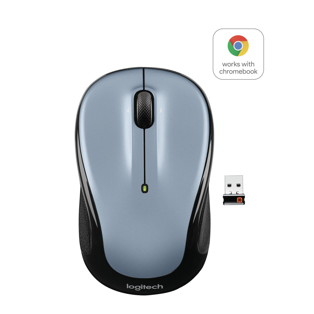 Mouse Logitech M325 Wireless Silber 910002334