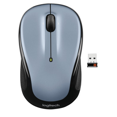 Mouse Logitech M325 Wireless Silber 910002334