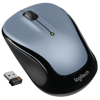 Mouse Logitech M325 Wireless Silber 910002334