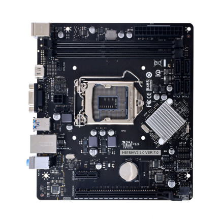 BIOCM045537 BIOSTAR H81MHV3 3.0 - MATX - L