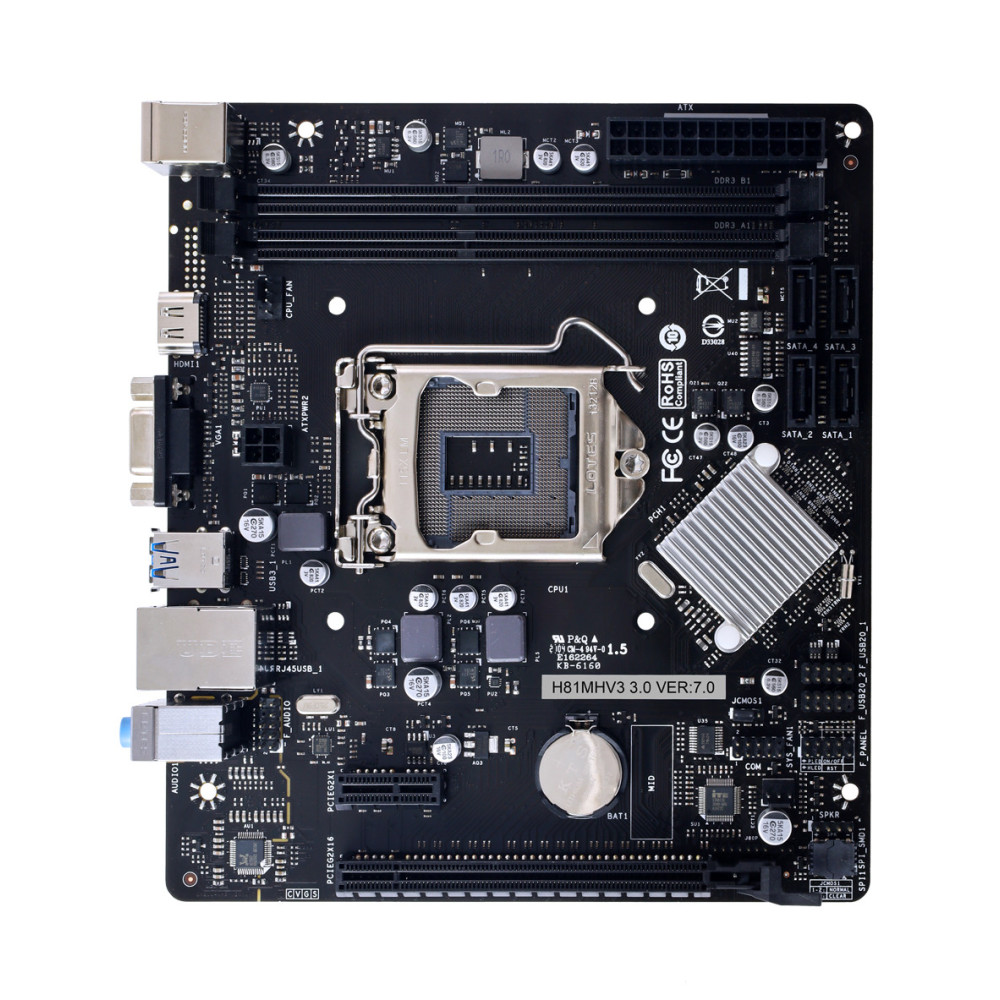 BIOCM045537 BIOSTAR H81MHV3 3.0 - MATX - L BIOCM045537 BIOSTAR H81MHV3 3.0 - MATX - L