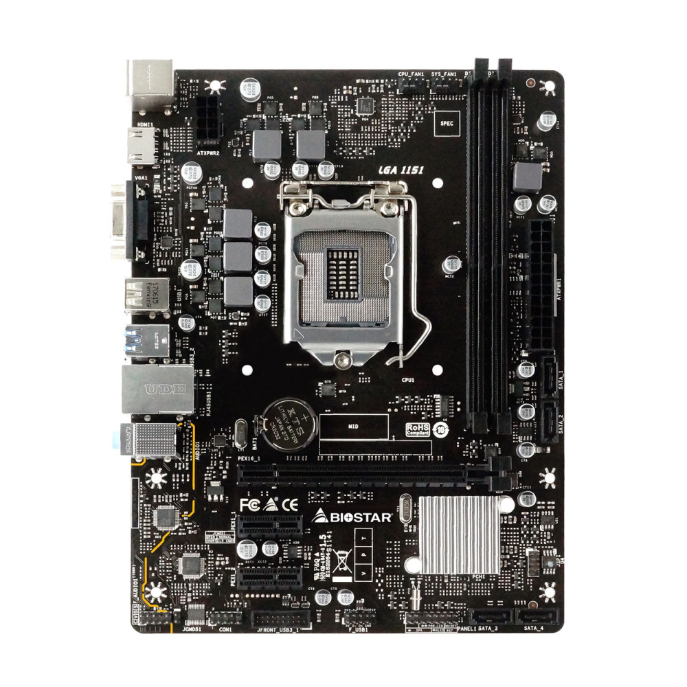 BIOCM045538 BIOSTAR H310MHP 3.0 - MATX - LGA 1151 - 2x DDR4 - HDMI - VGA