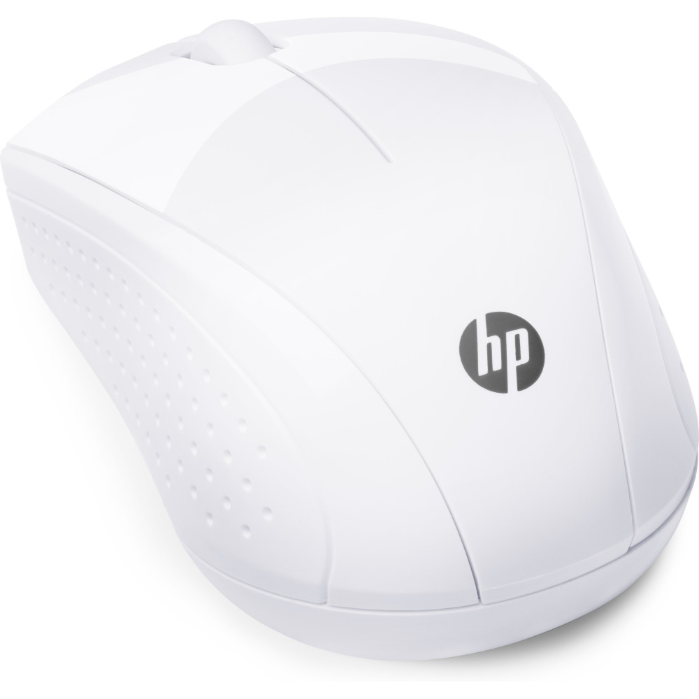 HP 220 - Souris - 3 boutons - sans fil - 2.4 GHz - r cepteur sans fil USB - blanc neige - CTO - pour HP 27, ENVY TE01, ENVY L