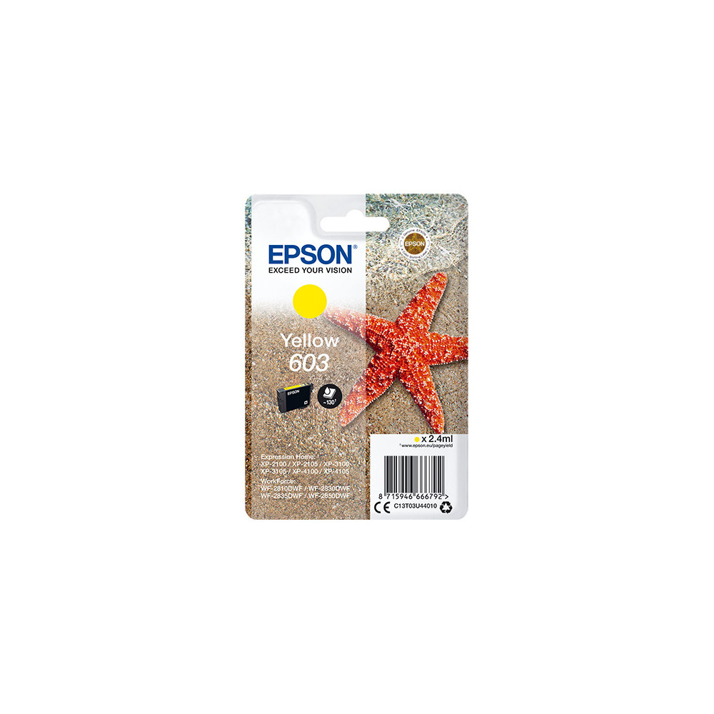 EPSON 1LB Singlepack Yellow 603 Ink EPSON 1LB Singlepack Yellow 603 Ink