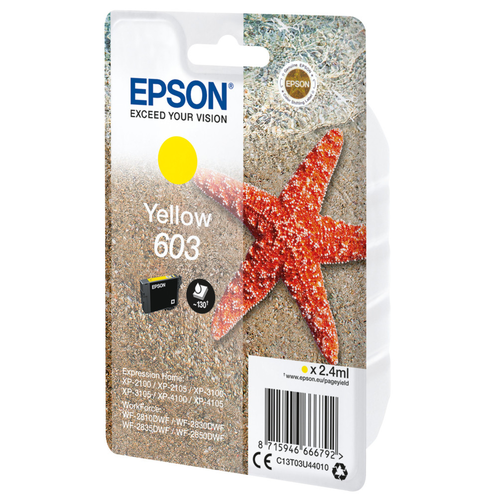 EPSON 1LB Singlepack Yellow 603 Ink