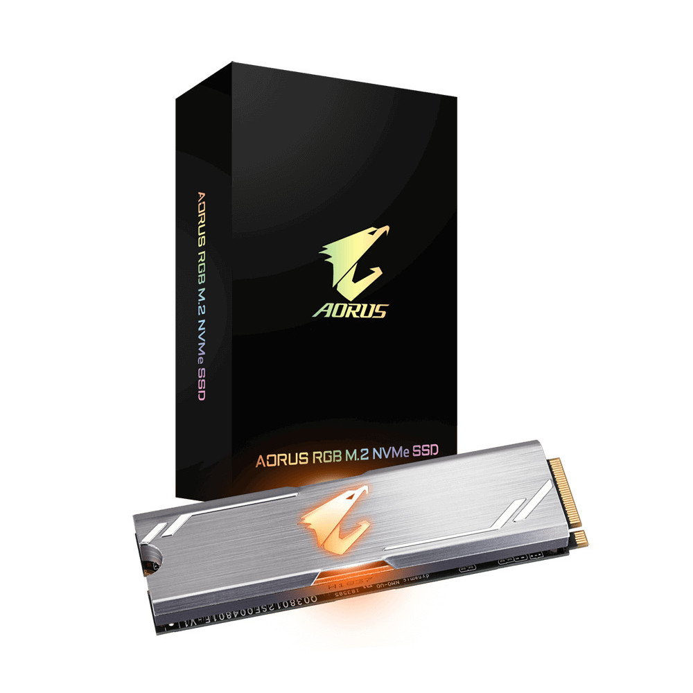 GIGDD038108 GIGABYTE AORUS RGB M.2 NVMe - 512Go GIGDD038108 GIGABYTE AORUS RGB M.2 NVMe - 512Go