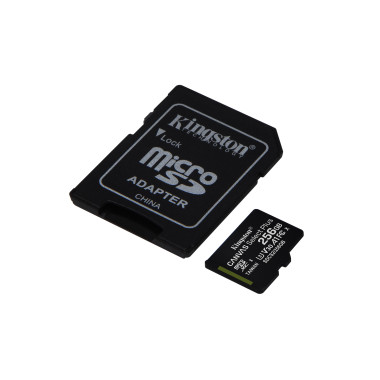 KNGMF036162 256GB micSDXC Canvas Select Plus 100R A1 C10 Card + ADP