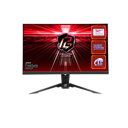 ASREC041277 ASROCK PG32QF2B - 31.5p QHD - 165Hz - 1ms - 2x HDMI - 1x DP