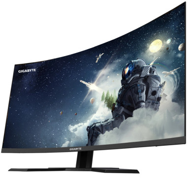 GIGEC040590 GIGABYTE G32QC A - MONITEUR GAMING 32p INCURVE - QHD - 165Hz - 1ms