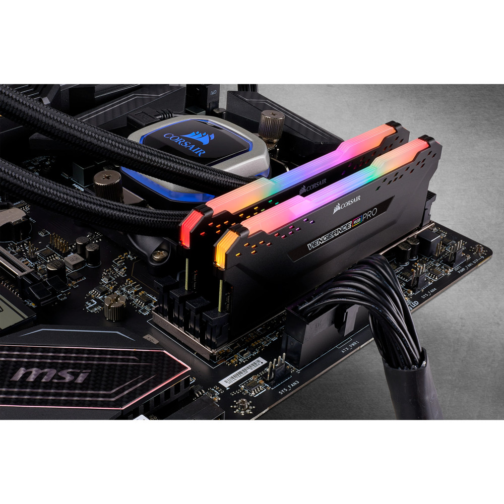 CORMM031120 CORSAIR RGB PRO DDR4 4000MHz 16GB (2x 8GB) Black CORMM031120 CORSAIR RGB PRO DDR4 4000MHz 16GB (2x 8GB) Black