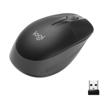 LOGSO044100 SOURIS SANS FIL M190 Charcoal 2 4 GHZ