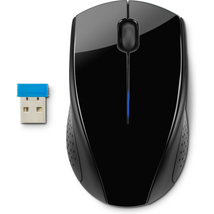 HEWSO038795 Souris HP 220 - Fréquence radio - USB - 3 Bouton(s) - Sans fil - 2,40 GHz - 1300