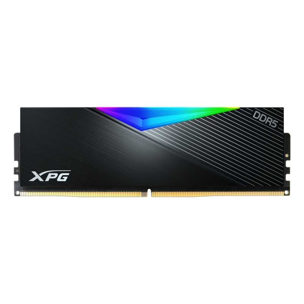 ADAMM038385 ADATA LANCER RGB DDR5 5200 Mhz 16Go Single Color Box Noir