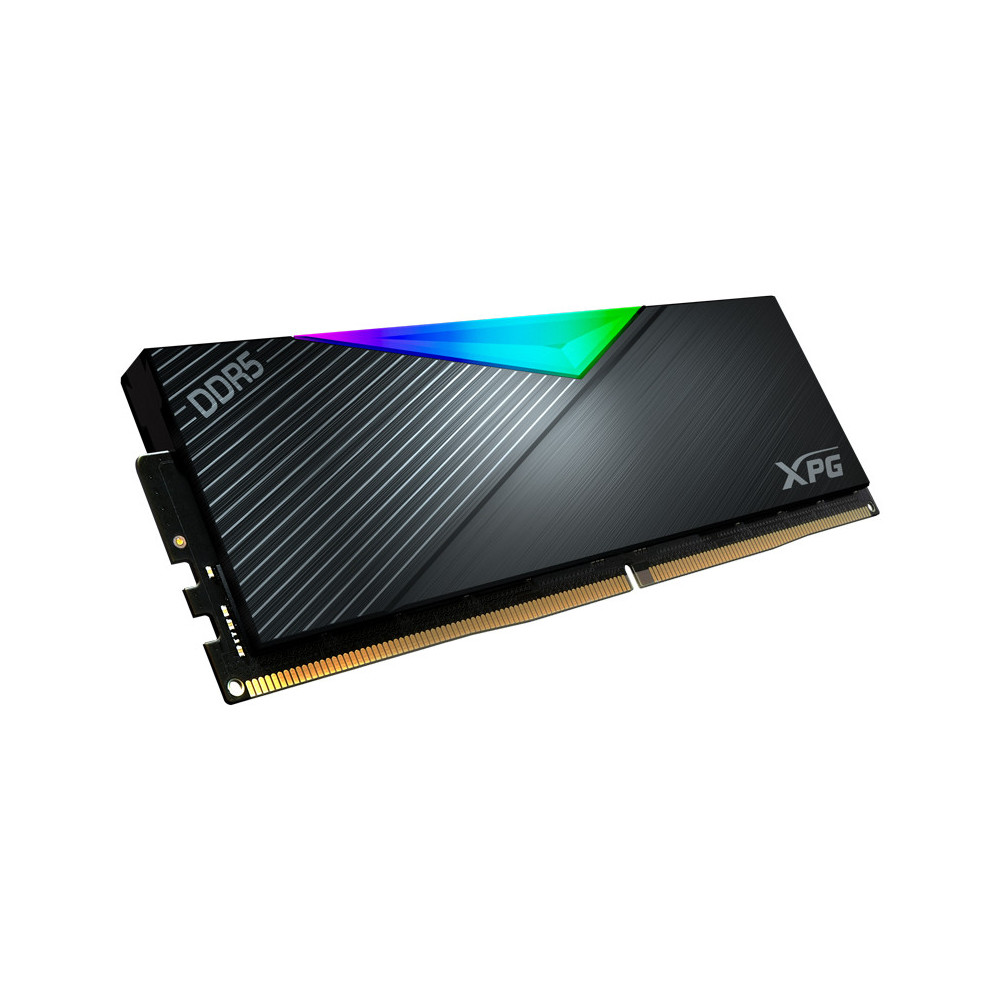 ADAMM038385 ADATA LANCER RGB DDR5 5200 Mhz 16Go Single Color Box Noir