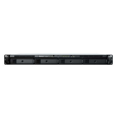 SYNBT039655 RS422+ Boîtier NAS Rack 1U pour 4 DD 3.5 2.5p 1.6GHz Dcore 2Go 2LAN GbE USB3.2
