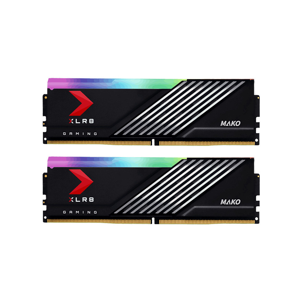 PNYMM043050 PNY XLR8 GAMING MAKO EPIC-X RGB - DDR5-6000 - 2x 16Go - CL40 - DISSIPATEUR PNYMM043050 PNY XLR8 GAMING MAKO EPIC-X RGB - DDR5-6000 - 2x 16Go - CL40 - DISSIPATEUR