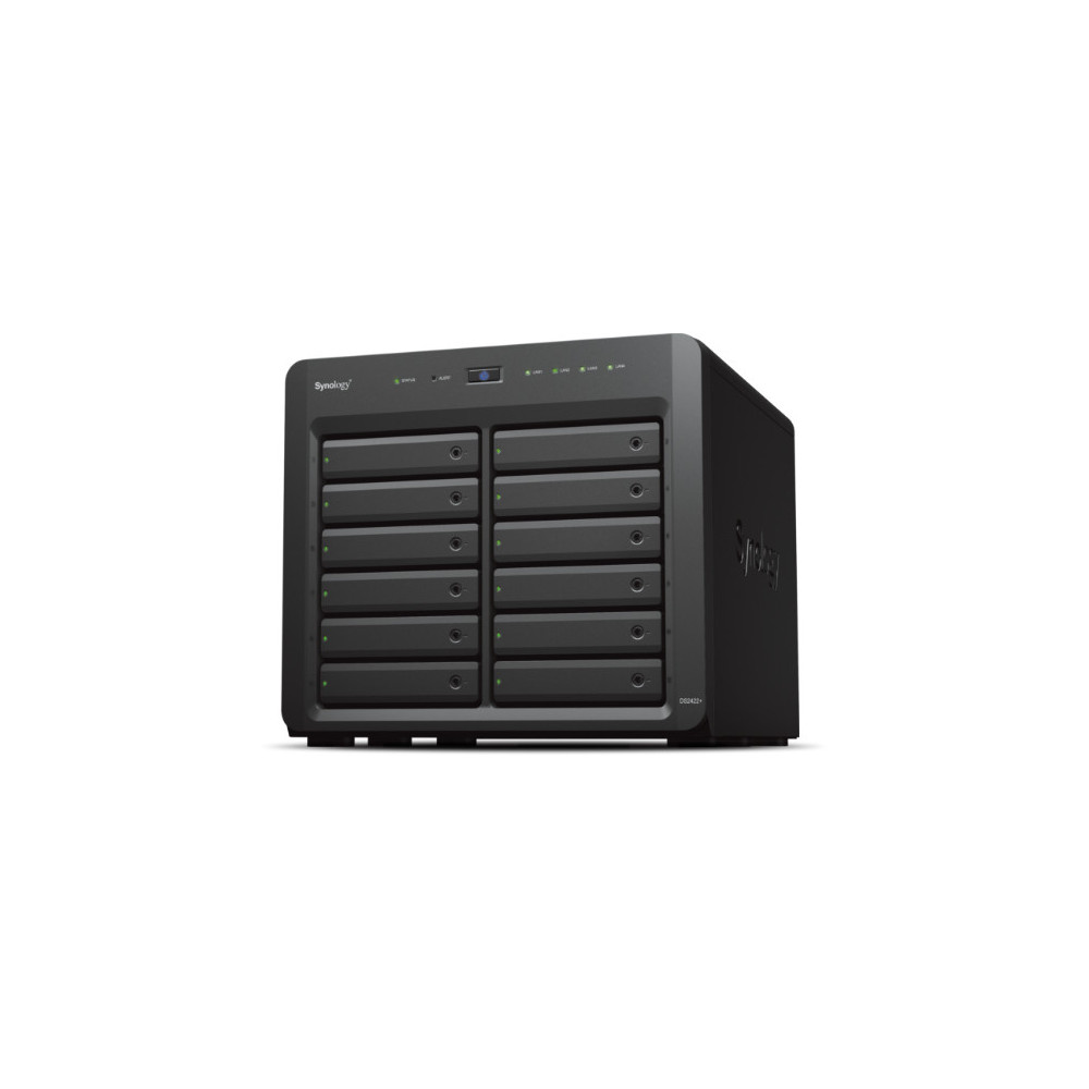 SYNBT038707 DS2422+ Boîtier NAS pour 12 DD 3.5 2.5p 2.2GHz QuadCore 4Go 4LAN GbE USB3 SYNBT038707 DS2422+ Boîtier NAS pour 12 DD 3.5 2.5p 2.2GHz QuadCore 4Go 4LAN GbE USB3