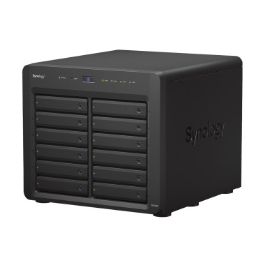 SYNBT038707 DS2422+ Boîtier NAS pour 12 DD 3.5 2.5p 2.2GHz QuadCore 4Go 4LAN GbE USB3