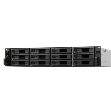 SYNBT041216 SA3610 NAS Rack 12emp. 2.1 2.7GHz 12 Coeurs 16Go 4LAN GbE 2 10GbE USB3 1 exp.