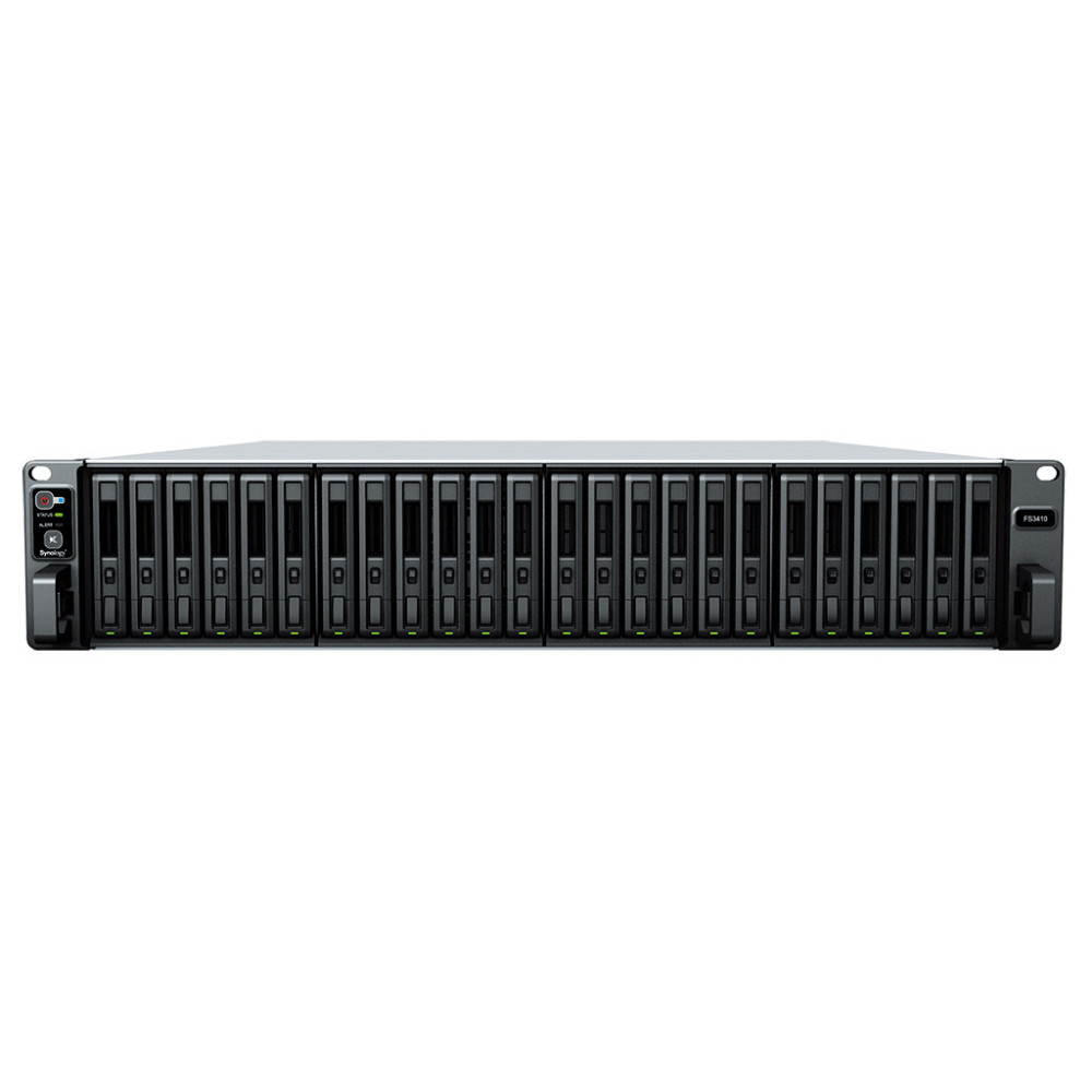 SYNBT040075 FS3400 NAS 24emp. 2.14 2.7GHz 8 Coeurs 16Go 4LAN GbE + 2 10GbE USB3.2