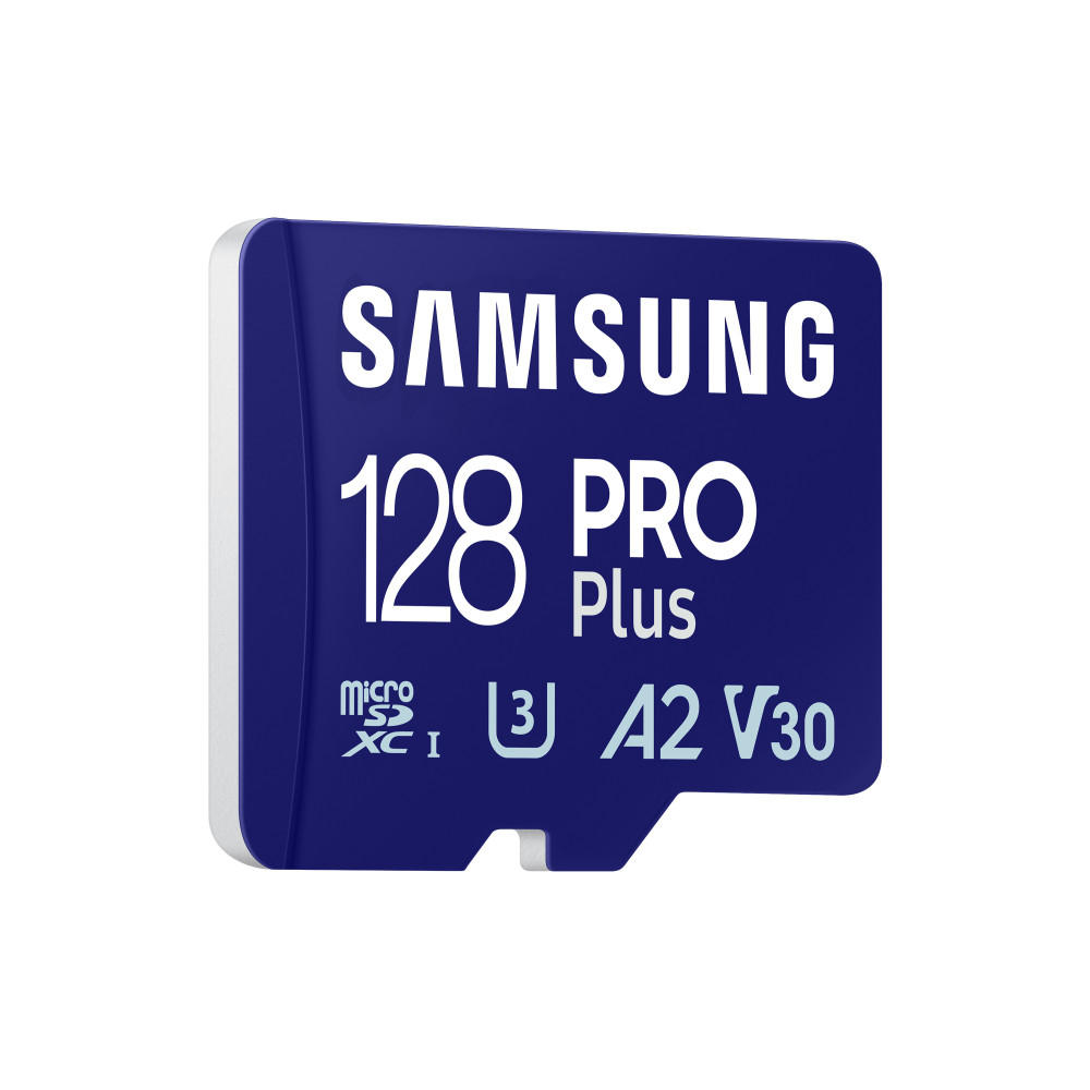 SAMMF044154 SAMSUNG PRO Plus MB-MD128SA EU 128 Go  MicroSD avec adaptateur CL10