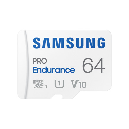 SAMMF044151 SAMSUNG PRO Endurance MB-MJ64KA EU 64 Go MicroSD avec adaptateur CL10