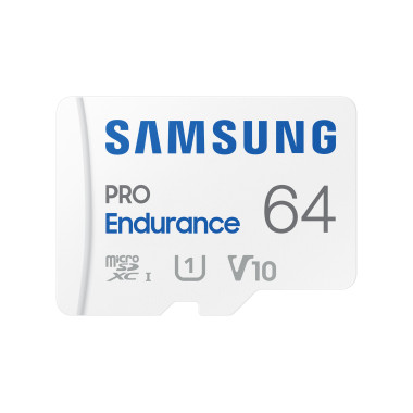 SAMMF044151 SAMSUNG PRO Endurance MB-MJ64KA EU 64 Go MicroSD avec adaptateur CL10