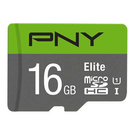 PNYMF037583 PNY ELITE 16Go - 100GB S - MICRO SDHC + ADAPTATEUR