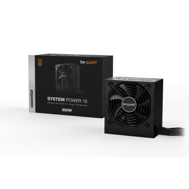 BEQAL041029 BEQUIET SYSTEM POWER 10 - 650W - 80PLUS BRONZE