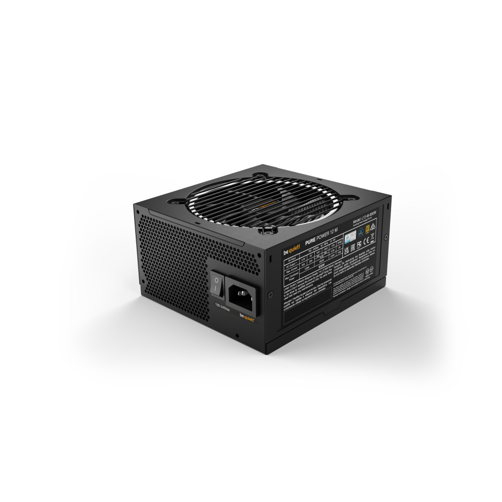 BEQAL041033 BEQUIET PURE POWER 12 M - ATX 3.0 - 850W - 80PLUS GOLD - MODULAIRE