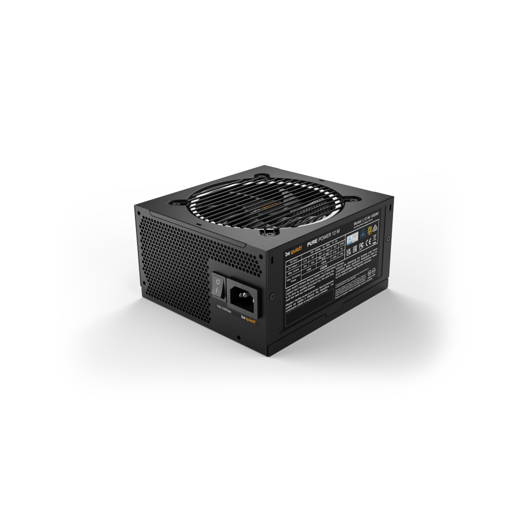 BEQAL041034 BEQUIET PURE POWER 12 M - ATX 3.0 - 1000W - 80PLUS GOLD - MODULAIRE