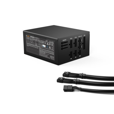 BEQAL043277 BEQUIET STRAIGHT POWER 12 - 1500W - 80 PLUS PLATINE