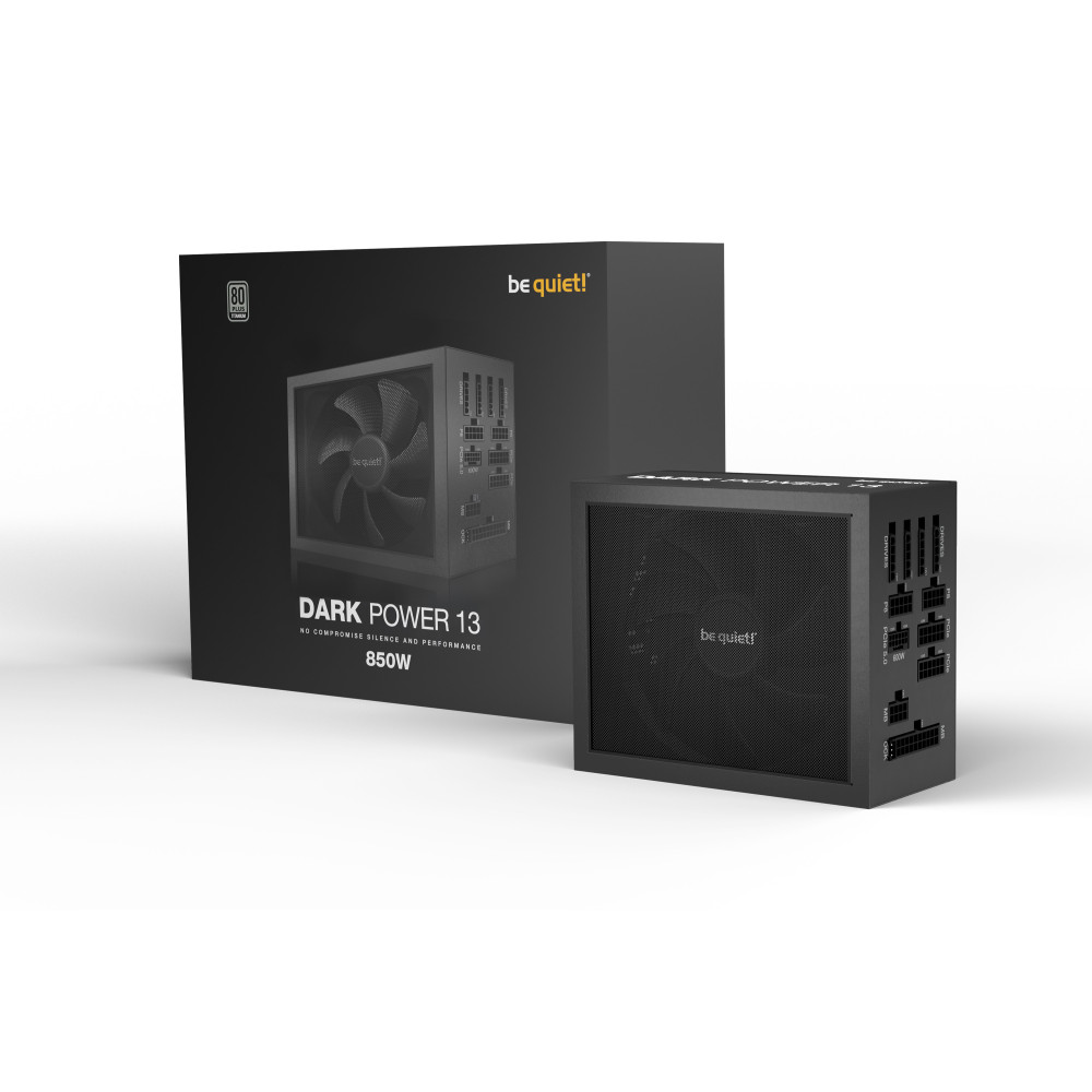 BEQAL041035 BEQUIET DARK POWER 13 - ATX 3.0 - 850W - 80PLUS TITANE - MODULAIRE BEQAL041035 BEQUIET DARK POWER 13 - ATX 3.0 - 850W - 80PLUS TITANE - MODULAIRE