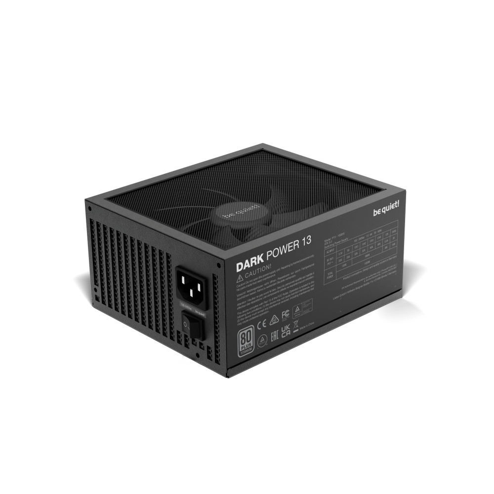 BEQAL041036 BEQUIET DARK POWER 13 - ATX 3.0 - 1000W - 80PLUS TITANE - MODULAIRE