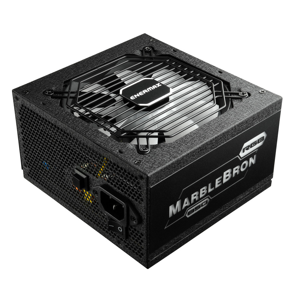 ENEAL038361 MARBLEBRON RGB Noir - 850W 80PLUS Bronze Alimentation RVB semi modulaire Rail 12