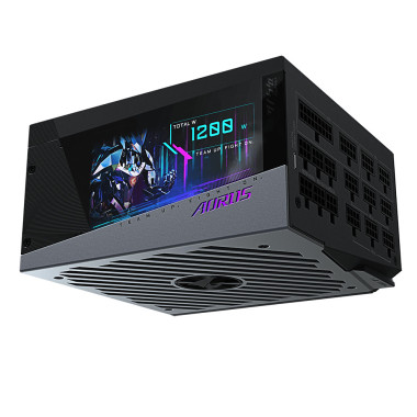GIGAL040164 GIGABYTE AORUS P1200W - 1200W - 80+ PLATINUM - MODULAIRE - ECRAN LCD