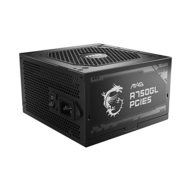 MSIAL043532 MSI MAG A750GL PCIE5 - ATX 3.0 - 750W - MODULAIRE - 80+ GOLD