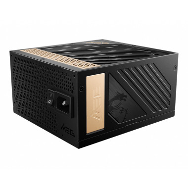 MSIAL040572 MSI MEG AI1300P PCIE5 - ATX 3.0 - 1300W - 80+ PLATINUM - SUPPORT PCIE 5.0