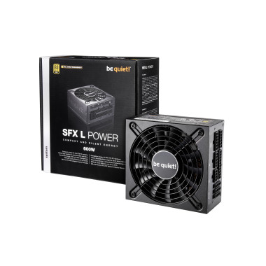 BEQAL043573 BEQUIET  SFX L POWER - 600W - SFX - 80PLUS GOLD - MODULAIRE