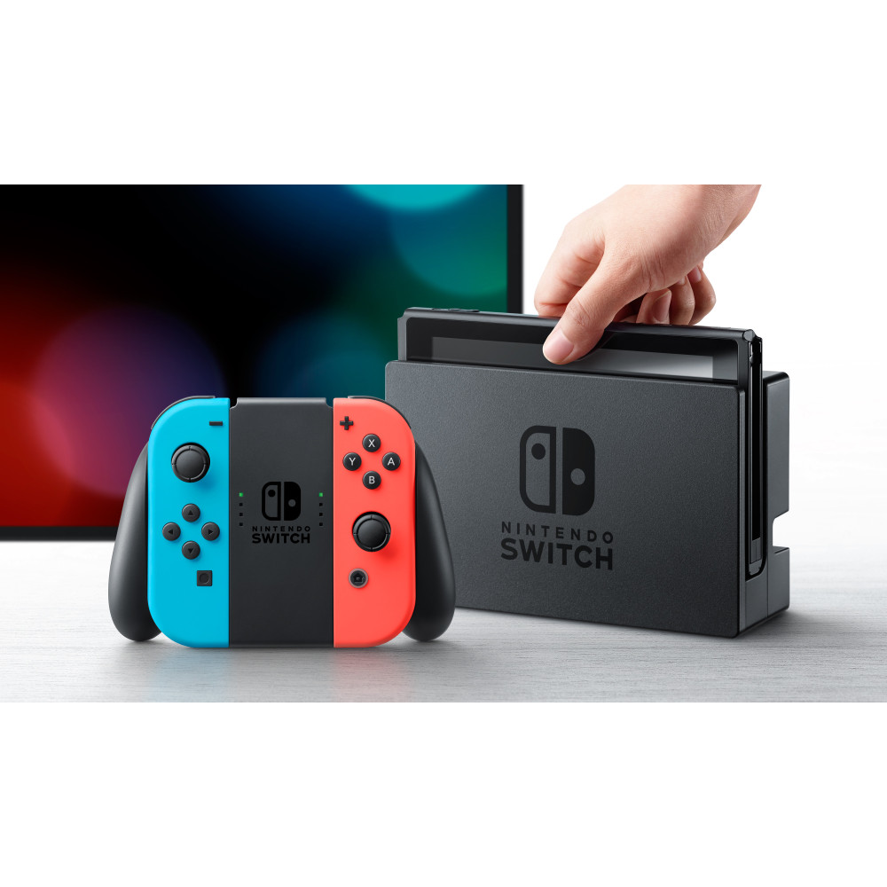 NINJE045378 Nintendo Switch Portable Game Console 15.8 Cm (6.2p) 32 Gb Touchscreen Wi-Fi Blue, Grey, Red