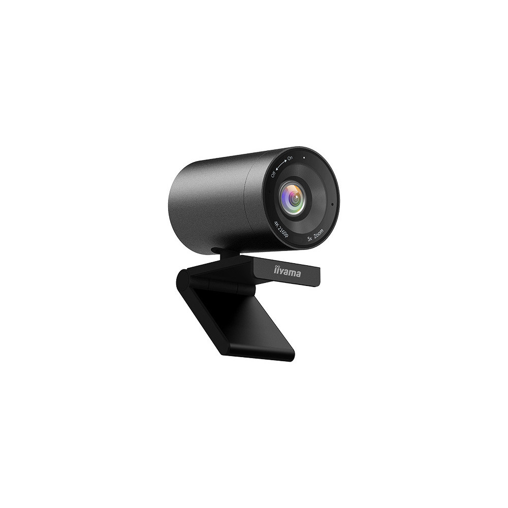 IIYCA042365 Webcam 4K professionnelle dotée d'un zoom numérique 5x et d'un microphone intégr