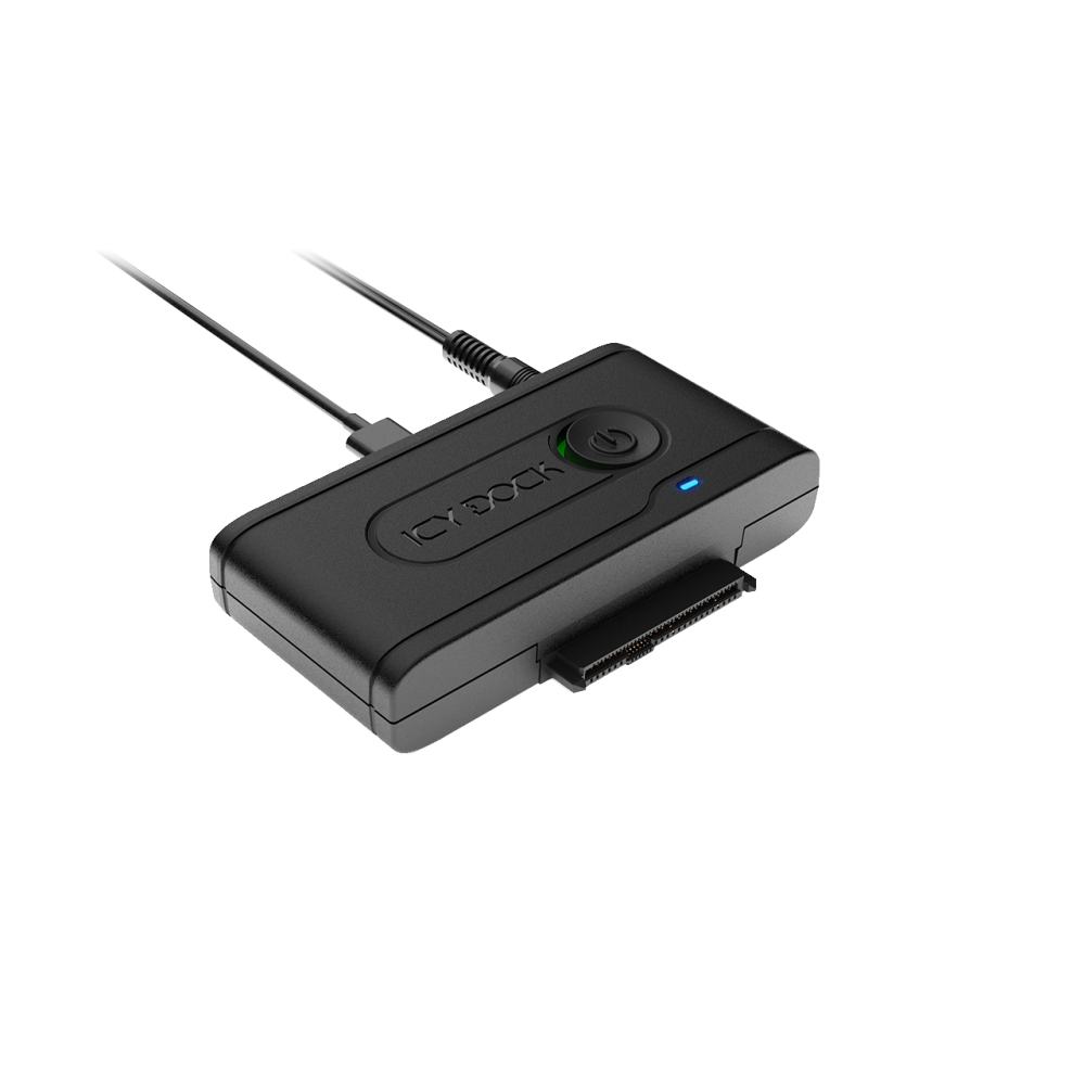 ICYBT043581 Bt externe Lecteur/Adaptateur SSD U.2 NVMe Thunderbolt 4 vers USB-C/A Gen 2