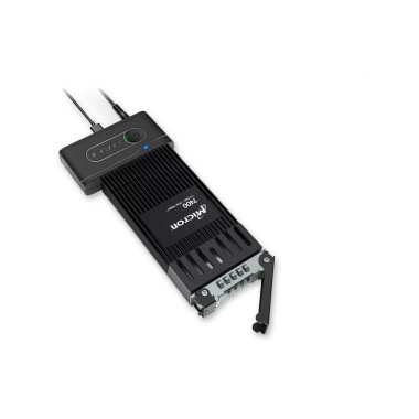 ICYBT043581 Bt externe Lecteur/Adaptateur SSD U.2 NVMe Thunderbolt 4 vers USB-C/A Gen 2