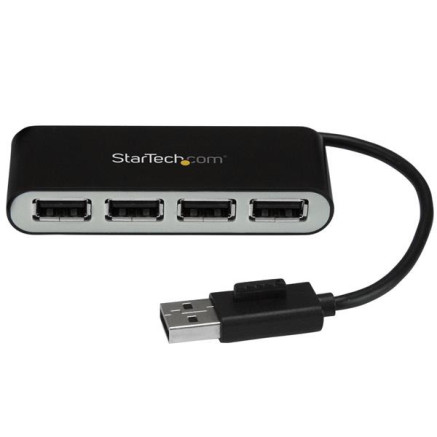 STAHU045693 Hub USB 2.0 portable à 4 ports avec câble intégré