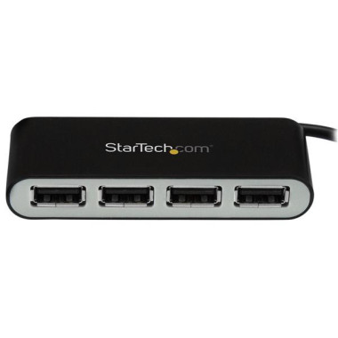 STAHU045693 Hub USB 2.0 portable à 4 ports avec câble intégré