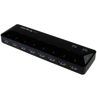 STAHU031162 Hub USB 3.0 à 10 ports avec ports de charge et synchronisation