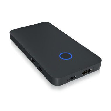 ICBAEX43582 Station accueil USB Type-C - 1x slot M-Key NVMe M.2 + 2x USB 3.1 Type-A + 1x U